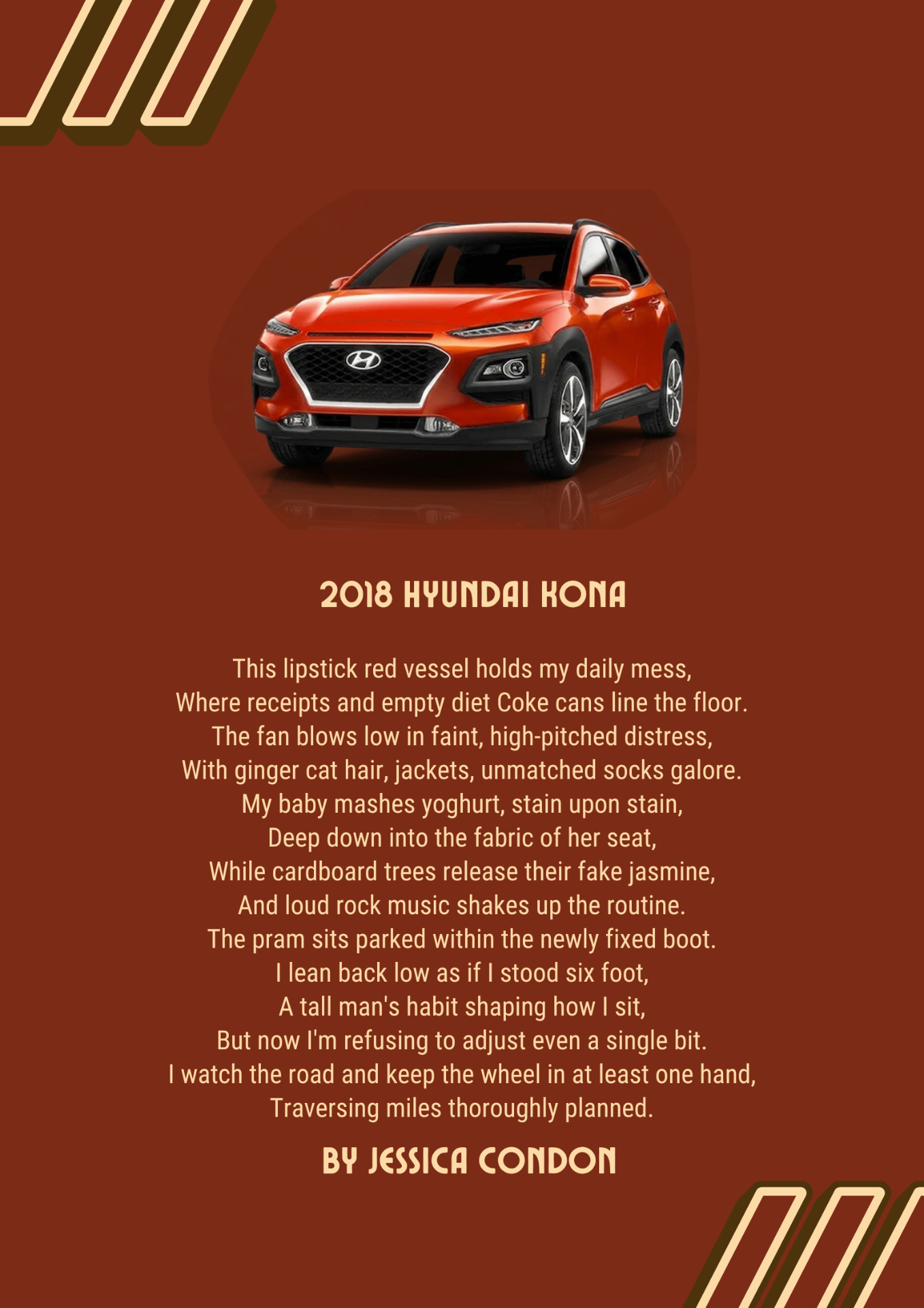 Sonnet for my Kona, a poem by Jessica Condon